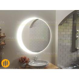 Зеркало с подогревом и подсветкой в ванную комнату Бавено