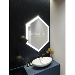 Зеркало в ванну с подсветкой Тревизо Слим