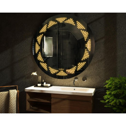 Зеркало с подсветкой для ванной комнаты Вага